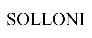 SOLLONI trademark