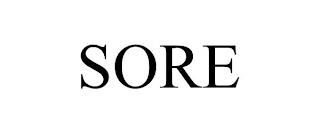 SORE trademark