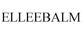 ELLEEBALM trademark