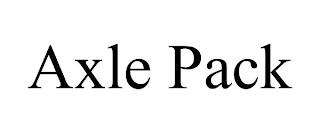 AXLE PACK trademark