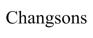 CHANGSONS trademark