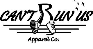 CAN'T RUN US APPAREL CO. trademark