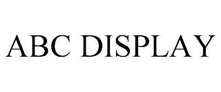 ABC DISPLAY trademark