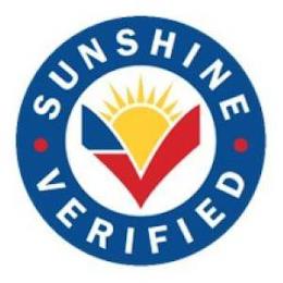 SUNSHINE VERIFIED trademark