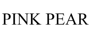 PINK PEAR trademark