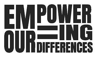 EMPOWERING OUR DIFFERENCES trademark