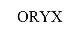 ORYX trademark