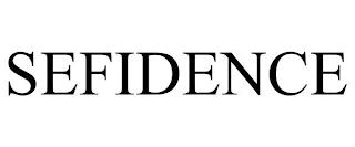 SEFIDENCE trademark