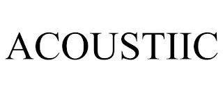 ACOUSTIIC trademark