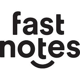 FAST NOTES trademark