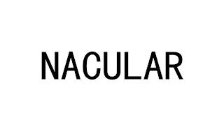 NACULAR trademark