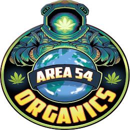 AREA 54 ORGANICS trademark