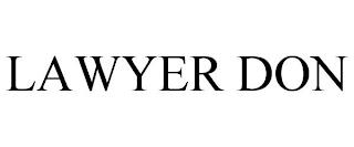 LAWYER DON trademark