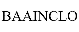 BAAINCLO trademark