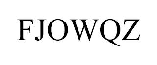 FJOWQZ trademark