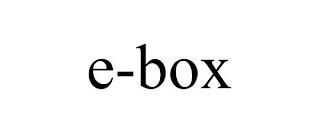 E-BOX trademark