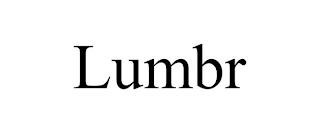 LUMBR trademark