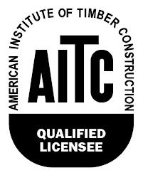 AITC AMERICAN INSTITUTE OF TIMBER CONSTRUCTION QUALIFIED LICENSEEUCTION QUALIFIED LICENSEE trademark