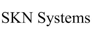 SKN SYSTEMS trademark