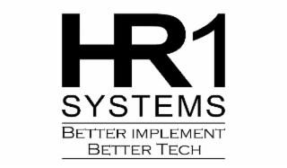 HR1SYSTEMS BETTER IMPLEMENT BETTER TECH trademark