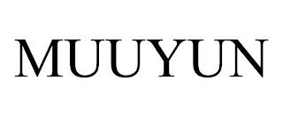 MUUYUN trademark