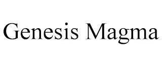 GENESIS MAGMA trademark