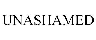 UNASHAMED trademark