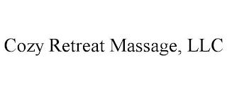 COZY RETREAT MASSAGE, LLC trademark