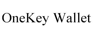 ONEKEY WALLET trademark