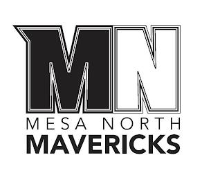 MN MESA NORTH MAVERICKS trademark