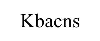 KBACNS trademark