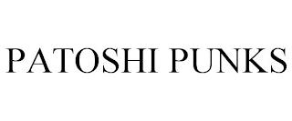 PATOSHI PUNKS trademark