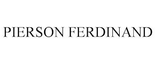 PIERSON FERDINAND trademark