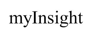 MYINSIGHT trademark