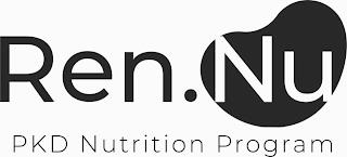 REN.NU PKD NUTRITION PROGRAM trademark