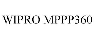 WIPRO MPPP360 trademark