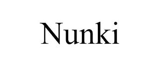 NUNKI trademark