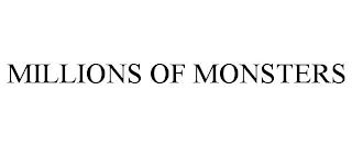 MILLIONS OF MONSTERS trademark