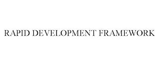 RAPID DEVELOPMENT FRAMEWORK trademark