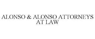 ALONSO & ALONSO ATTORNEYS AT LAW trademark