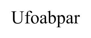 UFOABPAR trademark