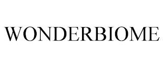 WONDERBIOME trademark