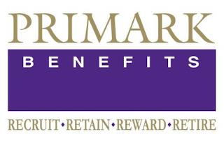 PRIMARK BENEFITS RECRUIT RETAIN REWARD RETIRE trademark