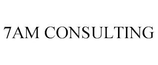 7AM CONSULTING trademark