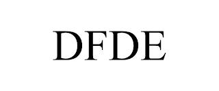 DFDE trademark