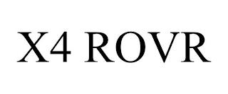 X4 ROVR trademark