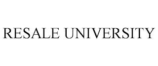 RESALE UNIVERSITY trademark