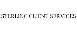 STERLING CLIENT SERVICES trademark