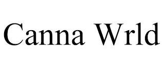 CANNA WRLD trademark