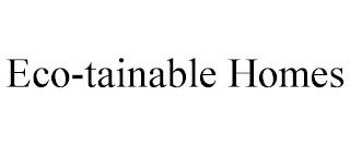 ECO-TAINABLE HOMES trademark